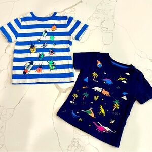 Mini Boden *BUNDLE* 2 short sleeve t shirts 3-4T